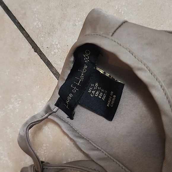 House of Harlow 1960 Gray Backless Dress - Picture 3 of 8